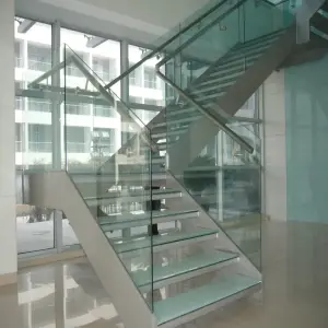Modern Glass Stair Railings